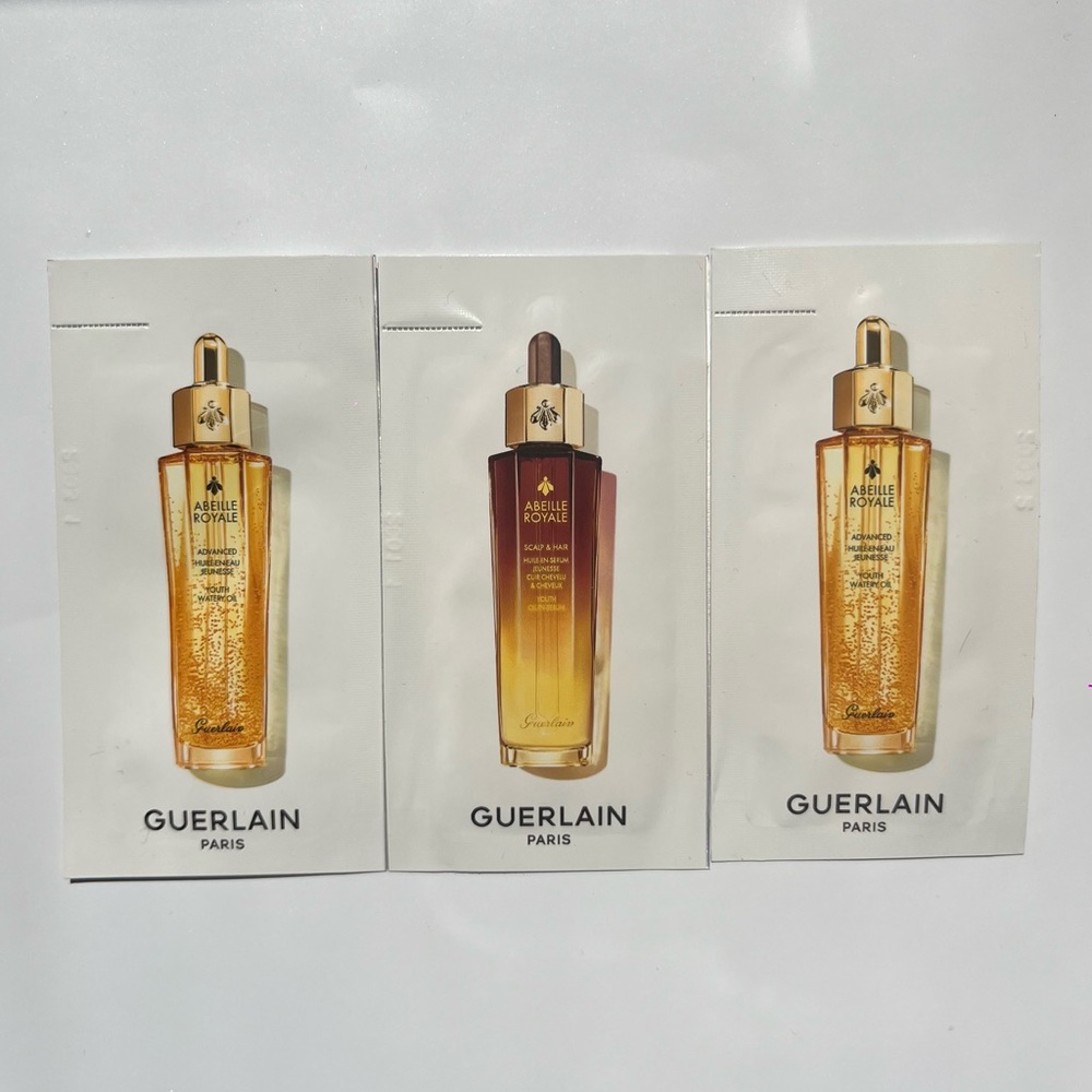 3x Guerlain Paris Samples